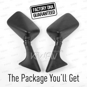 Kawasaki OEM replacement mirrors compatible with Ninja 600/1000 EX500