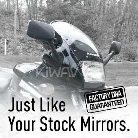 Kawasaki OEM replacement mirrors compatible with Ninja 600/1000 EX500
