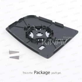 OEM replacement aftermarket side upper mirror glass LH compatible with Ford Transit TTG 2014-
