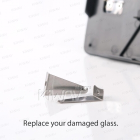 OEM replacement aftermarket side upper mirror glass heated LH compatible with Ford Transit TTG MK8 2014-