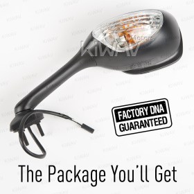 OEM replacement mirror FS-146 compatible with Suzuki GSXR left hand