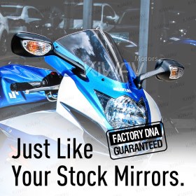 Suzuki GSXR 1000 09- OEM Quality Replacement Mirrors