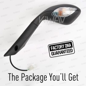 OEM replacement mirror FV-934 compatible with Aprilia SRV 850 left hand