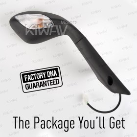 OEM replacement mirror FV-934 compatible with Aprilia SRV 850 right hand