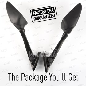 OEM replacement mirrors FY-979 compatible with Yamaha YZF R3 a pair