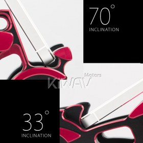 Aluminum display stand Cruiser red for all tablet e-reader smart phone