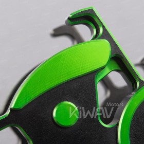 アルミ製スマホ-/タブレットスタンド　クルーザー　緑　バイクスタイル