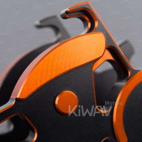 Aluminum display stand Cruiser orange for all tablet e-reader smart phone