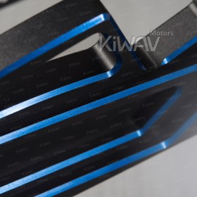 Aluminum display stand Macca blue for all tablet e-reader smart phone