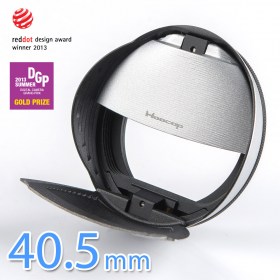 Hoocap silver lens cap + hood 2in1 for filter size 40.5mm