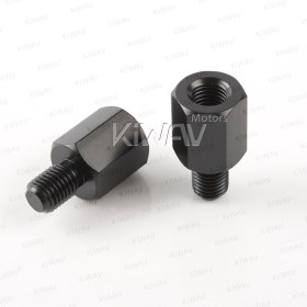 mirror adapter 10mm standard to 10mm standard (x2)