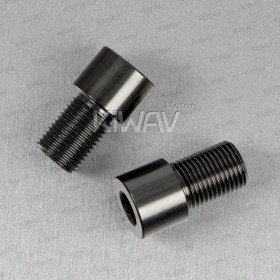 バーエンド用ネジ径アダプター　6mmネジ から 16mmネジ　2個セット (取付可能車種：ヤマハ Yamaha)