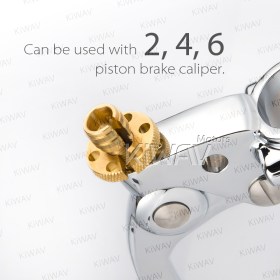 バイク用ハンドコントロールセット　ビンテージ　クロム　スロットルクランプハウジング付き　1"ハンドルバーに取付可能