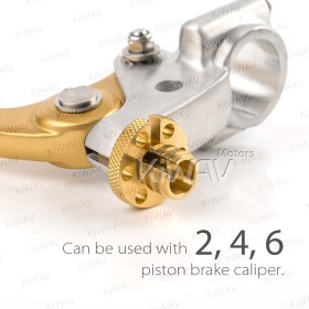 Vintage hand control gold&silver w/ throttle clamp for 1 inch bar