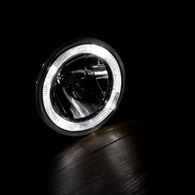 シリウス　NS-34　LEDイカリング付きドライビングランプ　一対　配線キット付き