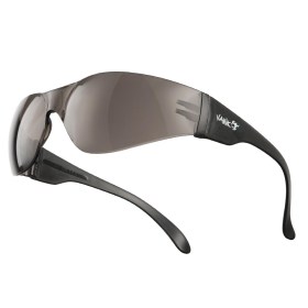 Contemporary safety glasses VA780 black frame smoke lens 10pcs VAWiK