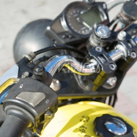 バイクミラー穴埋めボルト　黒　M8正ネジ　2個セット