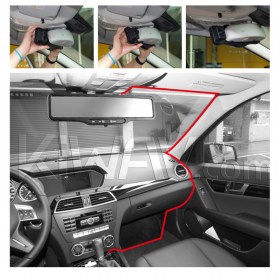 ABEO　HDVR-150G3　車用ミラー型ドライブレコーダー　32G SDカード付き