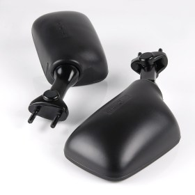 補修用ミラー左右セット　FK-174　カワサキ　Kawasaki ZX-7RR EX500 ZX600 ZX750に適用　OEM代用品　黒