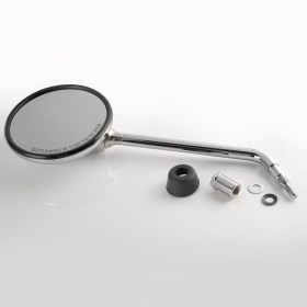 左側補修用ミラー　PIAGGIO Liberty RST125 200 Vespa LX 50 125 150に適用　OEM代用品