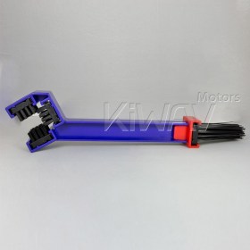chain brush blue