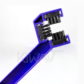 chain brush blue