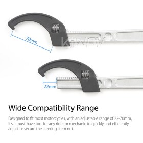 Steering stem nut spanner
