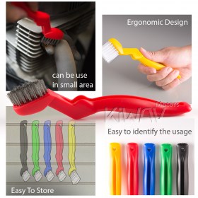 Cleaning brush set