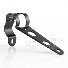 head light bracket mount black