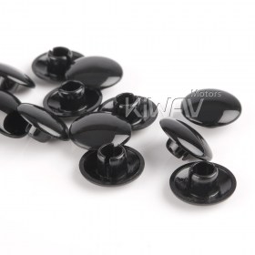 Bolt caps M8 black 12 pieces