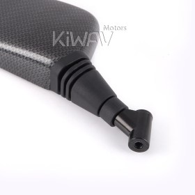 Brick carbon 10mm mirror RH for motorcycle