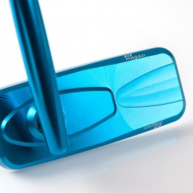 Modern tblue mirrors compatible with BMW