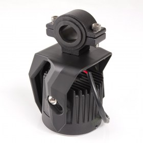 Round LED fog auxiliary light for motorcycle