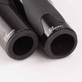 Lava black black grips of a pair 25 mm and 22 mm