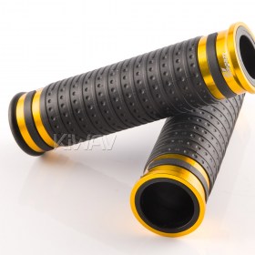 Cyber grips anodized aluminum gold trim a pair 25mm&22mm