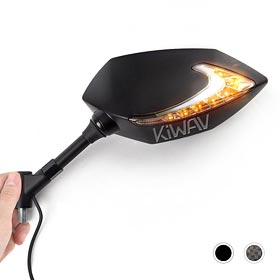 ウインカー付きバイクミラー | KiWAV Motors