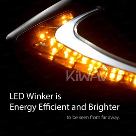 Lucifer LED mirrors with sequential effect