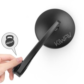 バーエンド: バーエンドミラー イクリプス 黒 5mm & 6mmネジ式