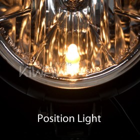 Sirius NS-3716 9 inch driving light with position light
