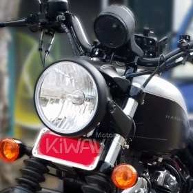 シリウス　NS-2209E　7インチ　バイク用ヘッドライト　黒　ECE認証