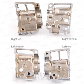 Handlebar switch housing for 96-13 XL 08-12 XR 96-11 Dyna Softail 96-13 Road King Harley Davidson chrome #70222-96B