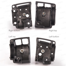 Handlebar switch housing for 96-13 XL 08-12 XR 96-11 Dyna Softail 96-13 Road King Harley Davidson black #70222-96B
