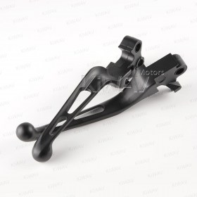 short slotted cut hand control levers all matt black compatible with Harley Davidson  '96-'03 XL '96-'17 Dyna®  '96-'14 Softail® and '96-'07 Touring models