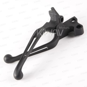 long slotted cut hand control levers all matte black compatible with Harley Davidson  '96-'03 XL '96-'17 Dyna®  '96-'14 Softail® and '96-'07 Touring models