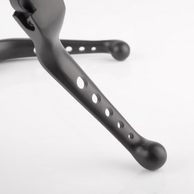Edge cut hand control levers all black compatible with Harley Davidson  '96-'03 XL '96-'17 Dyna®  '96-'14 Softail® and '96-'07 Touring models