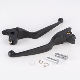 brake clutch hand control levers matte black compatible with harley davidson '14-'16 Touring models