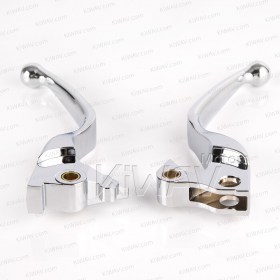 brake clutch hand control levers chrome compatible with Harley Davidson '14-later XL models