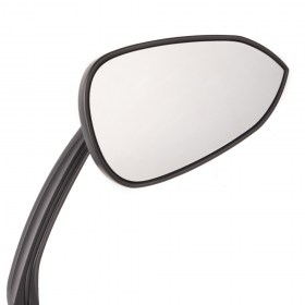 Flash black LED mirrors compatible with Harley Davidson