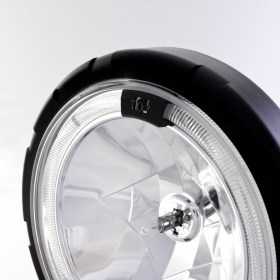 Sirius NS-3717 9 inch Driving Lamp with LED Ring position Lamp come with Wiring kit